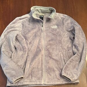 The North Face Fleece Women’s Grey  Fleece Jacket